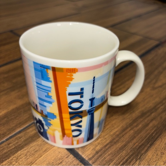 Starbucks 2014 Tokyo Japan Ceramic Collector's Series Coffee Mug City Scene - Picture 1 of 5
